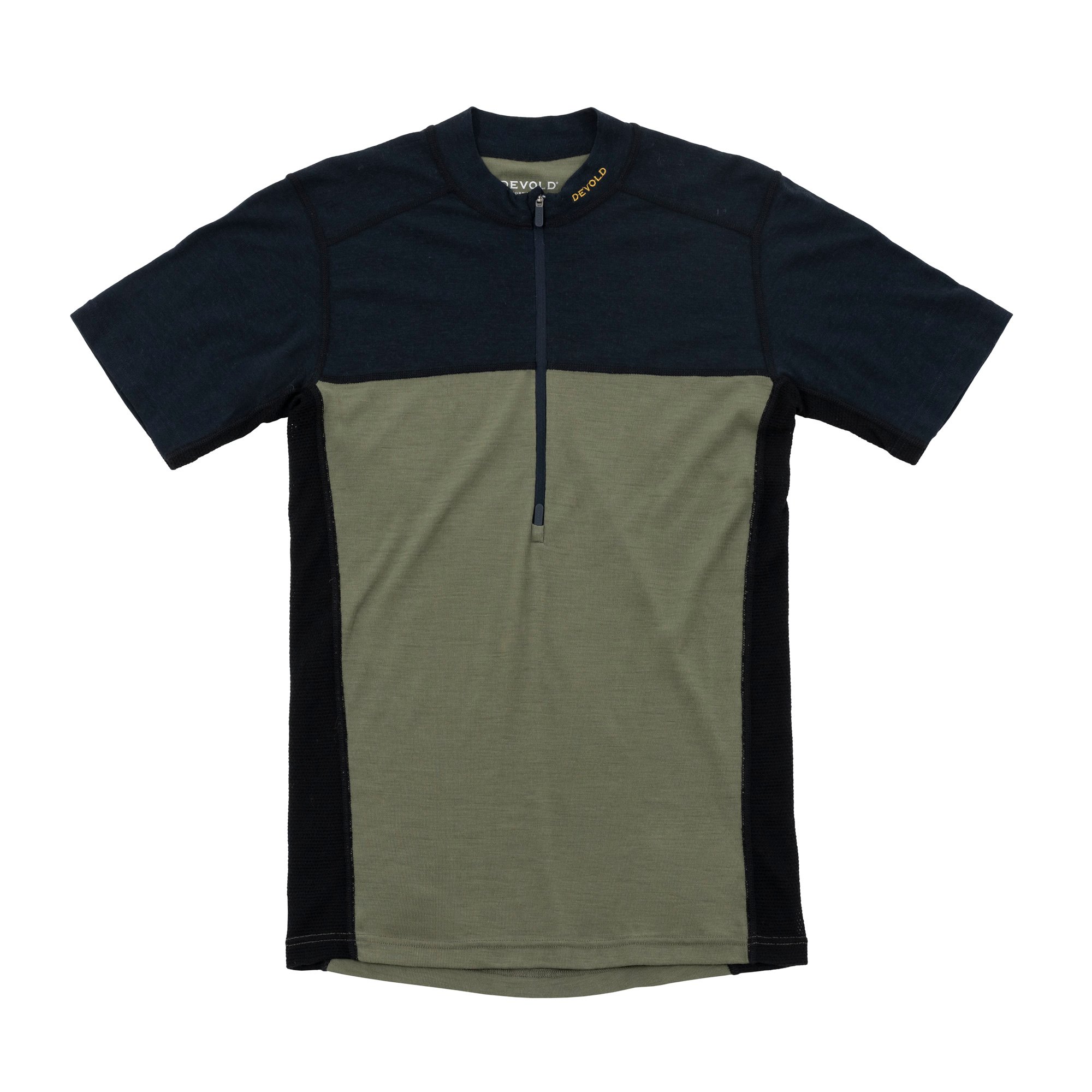  LAUPAREN MERINO 190 ZIP TEE MAN