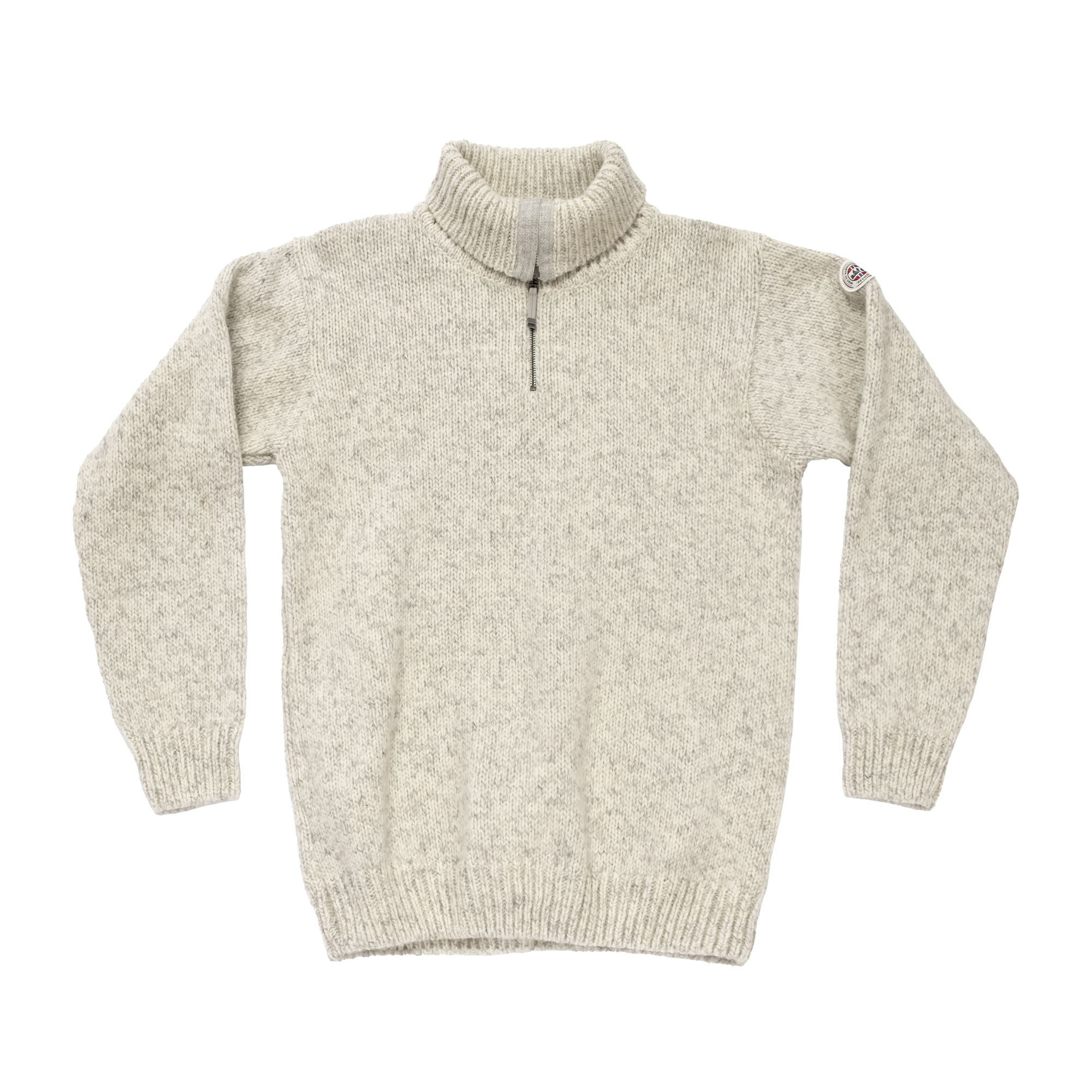  NANSEN WOOL ZIP NECK
