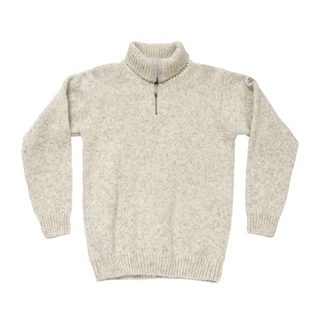 NANSEN WOOL ZIP NECK